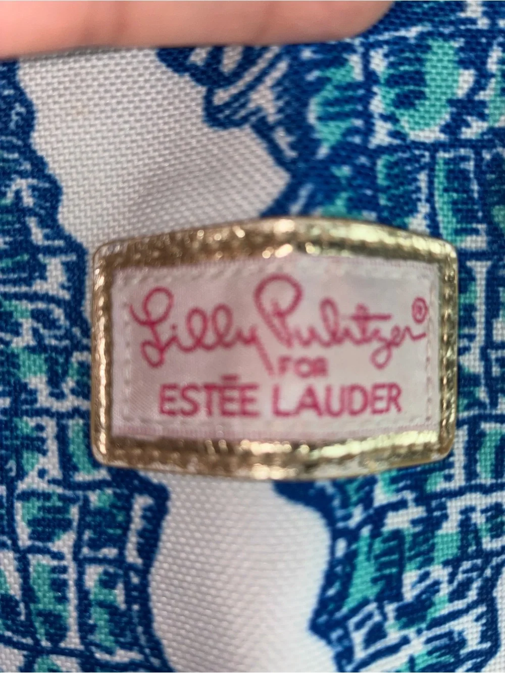 Estee Lauder canvas tote